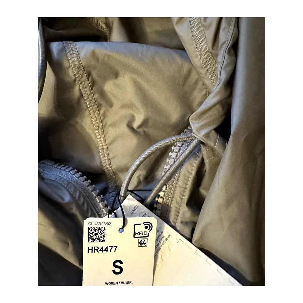 NEW ADIDAS BY STELLA MCCARTNEY Gray Scuba Jacket Size Small - Picture 5 of 12